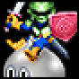 Metal icon in Monsters 2: 3D.