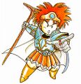 The Prince of Cannock wearing the magic armour.