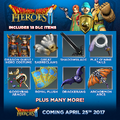 DLC items.