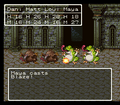 Frizz being used on a Toady in Dragon Quest III.