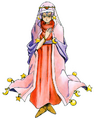 Meena from Dragon Quest IV wearing the Robe of serenity.