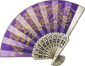 Azure dragon fan