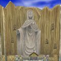 Goddess statue. (Cell phone)