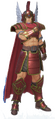 "The Warrior King".