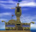 Ship docked in VIII.