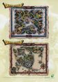 DW I&II Game Boy Poster Side 2. (Map)