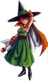 Female mage, III Game Boy Color artwork