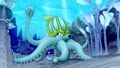 Squidzilla roaming the water region of Nagaland in X.