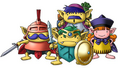 As the Hero, Ragnar, Alena, and Torneko