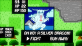 Unnamed video game from Adventure Time S6 Episode 30 resembling the NES Version of Dragon Quest.