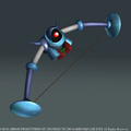 The Robo-Bow weapon from Heroes II