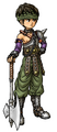 The male Gladiator wearing the battle britches