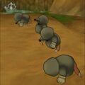 Soul moles bothered by their leader's music. (Cell phone)
