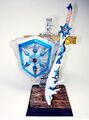 The Ice shield as it appears in the Dragon Quest Legend Items Gallery.