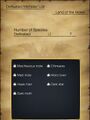 Land Bestiary. (Cell phone)