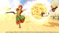 Maribel casting Kafrizzle in Dragon Quest Heroes II