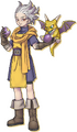 Artwork of a Small fry with Ludo from Dragon Quest Monsters: The Dark Prince.