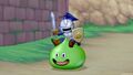 A Slime knight in X.