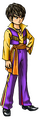 The default human man wearing the Dancer's uniform in X