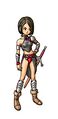 A female Warrior wearing the Femiscyran fingerwear